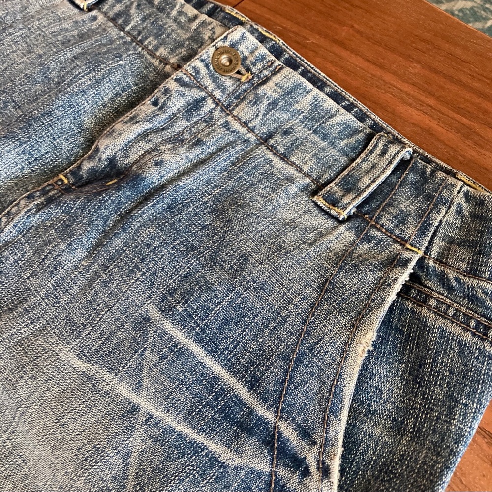 DKNY JEANS denim mini skirt 10 - Picture 3 of 5